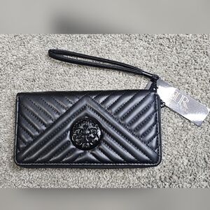 Nwt Rebecca & Rifka Black Quilted Wristlet Wallet | NWT